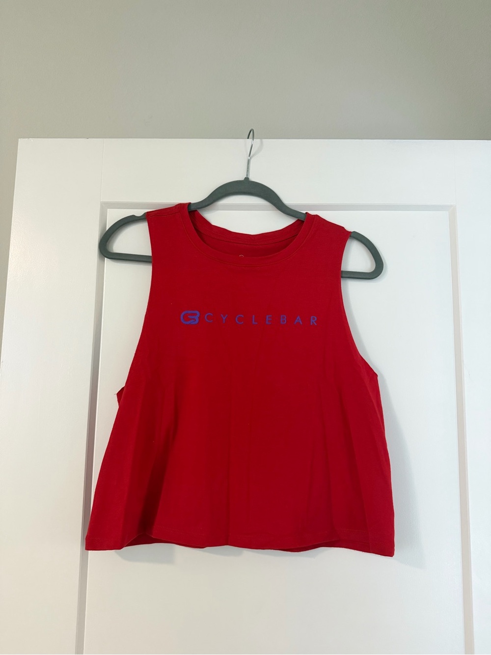 Cyclebar Red Sleeveless Tank